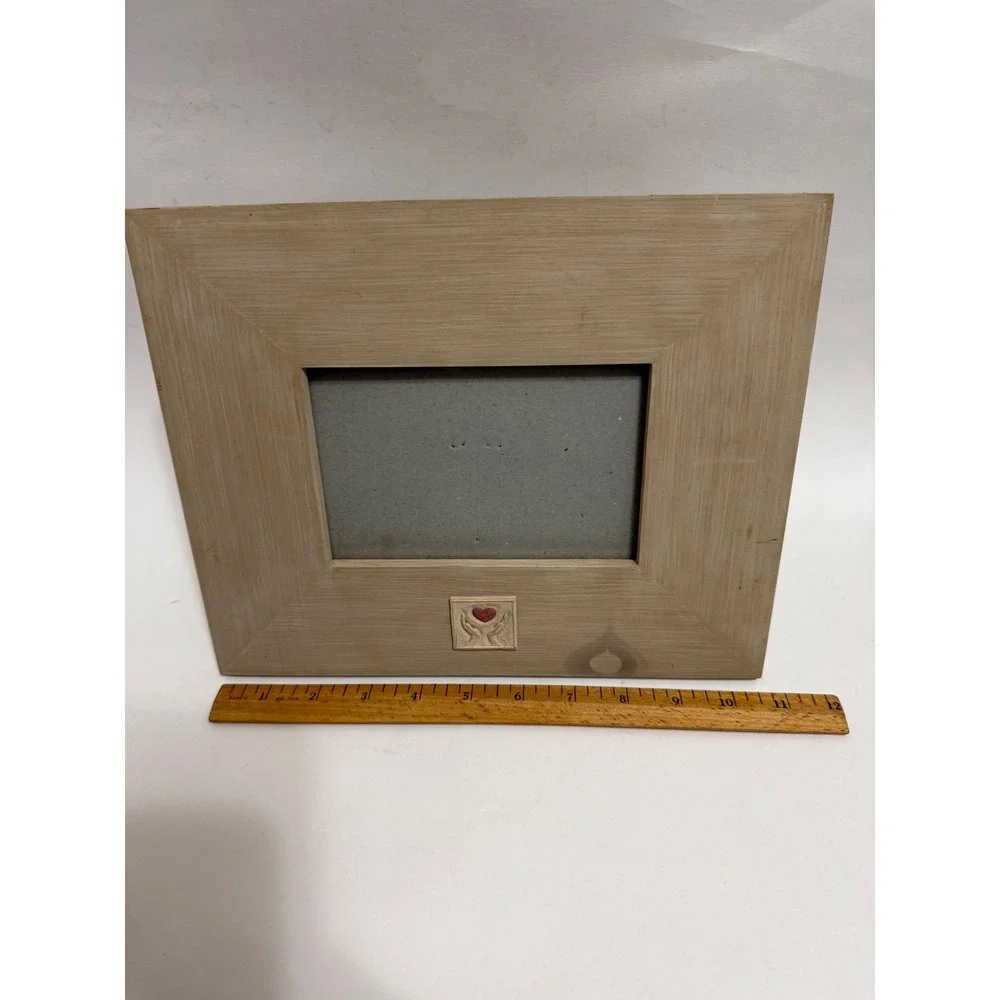 Willow Tree Susan Lordi Picture Frame 4x6 Hands Heart DEMDACO 2006